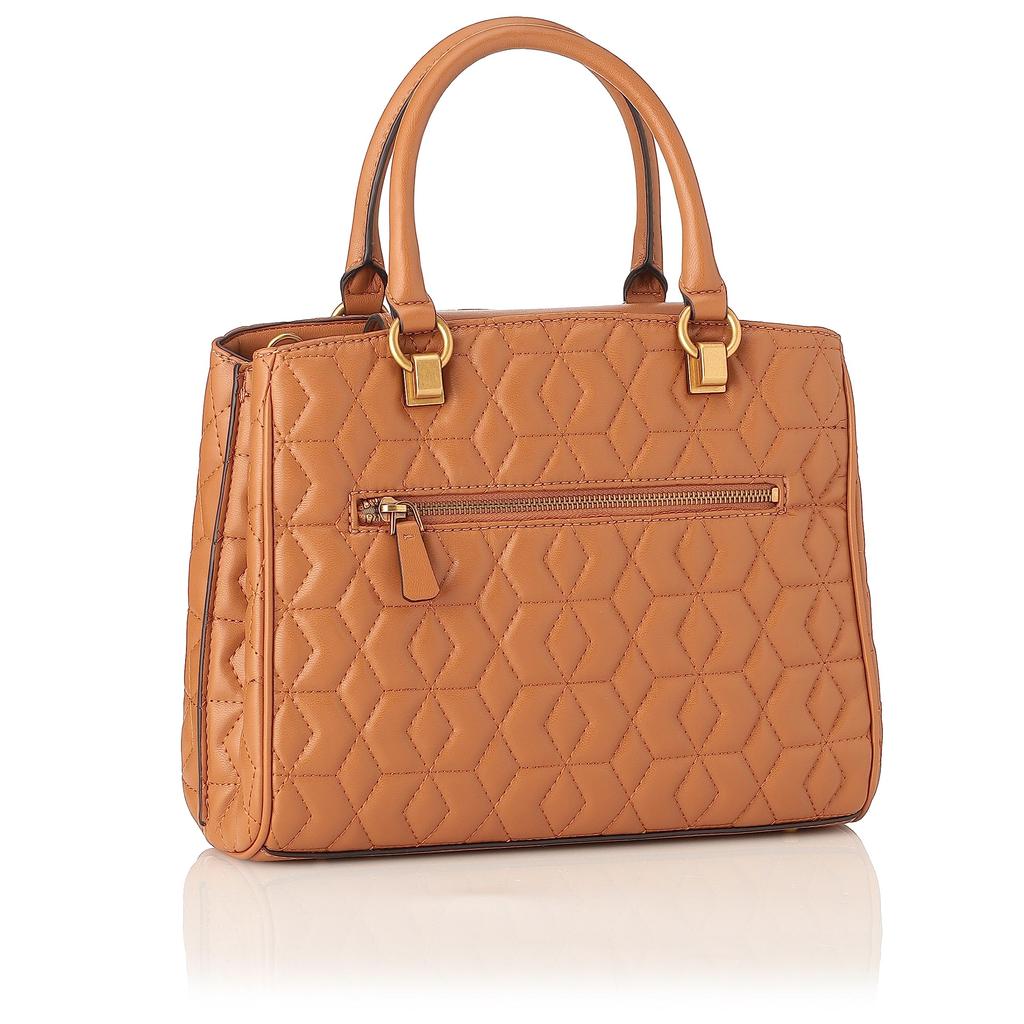 Handbag QB867706 ELENIA COGNAC [GUESS] Women's [Used]