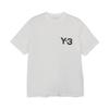 Y-3 Logo T-Shirt White Unisex Tops JE9281