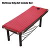 Non-slip Spa Massage Bed Table Sheet Beauty Massage Bed Mattress With Face Breath Hole Salon Bed Mattress Sheet 3 Sizes