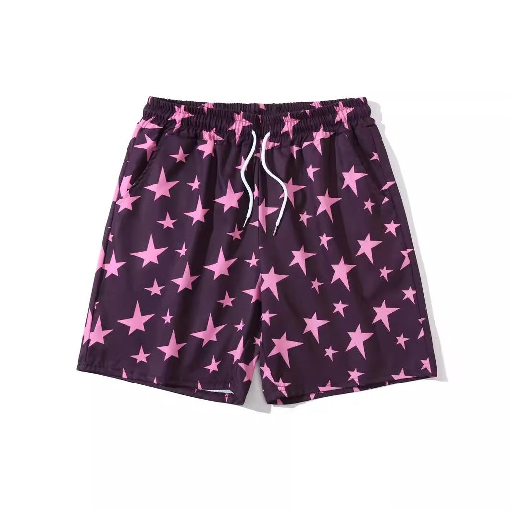 Мужские летние спортивные повседневные шорты больших размеров для пляжа, мужские шорты