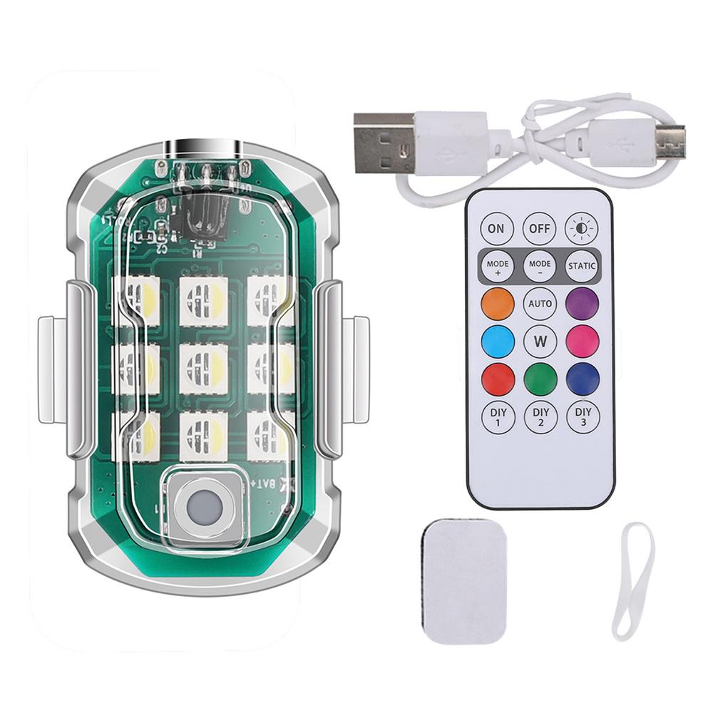 Беспроводные автомобильные стробоскопы, противоаварийный мигающий предупреждающий свет, мотоциклетный светодиодный предупреждающий свет, автомобильные аксессуары