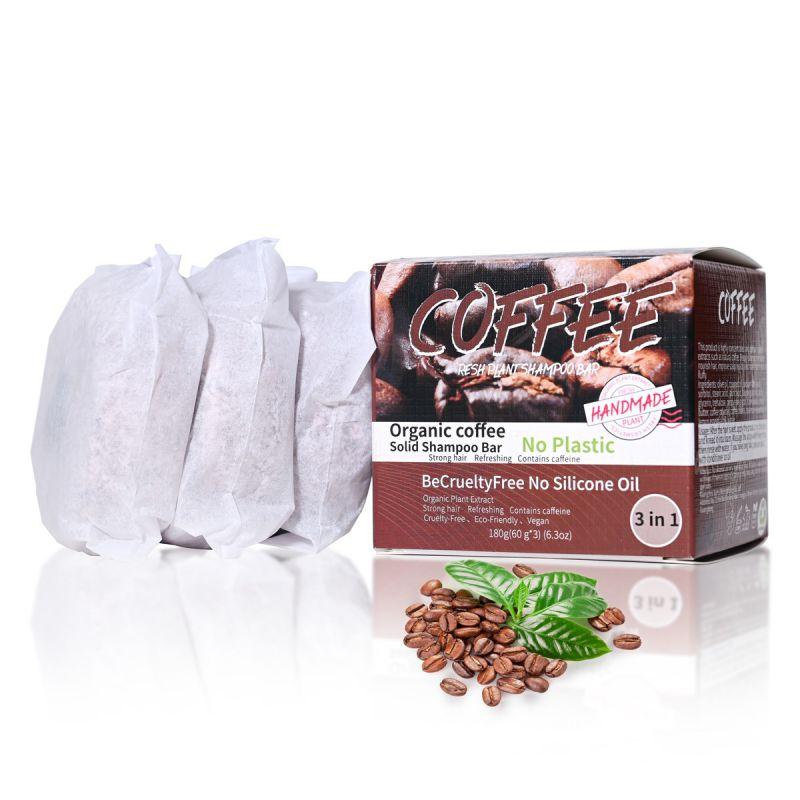 3 шт./набор шампунь-мыло, растительный шампунь, мыло, глубокое очищение/контроль жирности/пушистый/гладкий/крепкий у корней волос/питательный, восстанавливающий/против перхоти