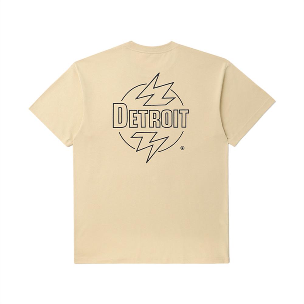 Carhartt WIP Классическая Минималистичная Повседневная Универсальная Удобная Футболка с коротким рукавом с принтом буквы из Детройта (Америка) CHXTEI033639N