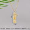 New Design Virgin Mary Death Pendant Necklace Stainless Steel Fashion Choker Jewelry Party Gifts For Women Girls