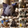 Смешные мем-подушки с кошками, чехол на подушку для разных помещений, для дома и автомобиля - Двусторонний, Мягкий и прочный для ежедневного использования