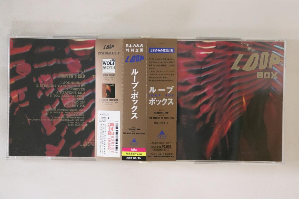 CD LOOP Box ALCB3567PROMO ALFA INTERNATI 1991 Japan Obi Rock Used