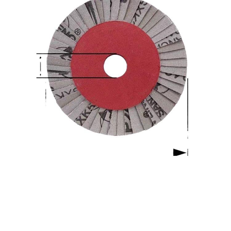 Лепестковый шлифовальный круг с ламелями для полировки и шлифовки нержавеющей стали 320-мягкая зернистость