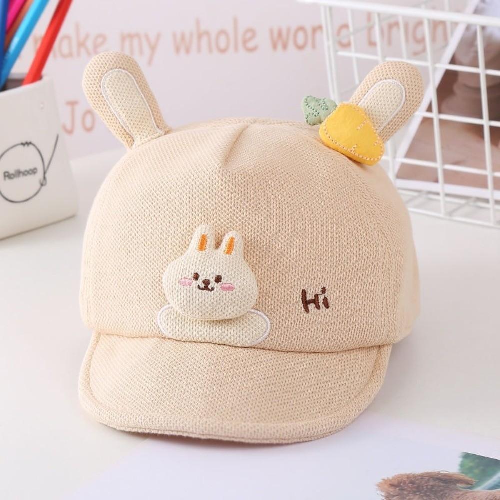 Cartoon Rabbit Ears Cartoon Peaked Hat Soft Brim Sun Hat Cute Sunshade Visors Boys Girls Kids