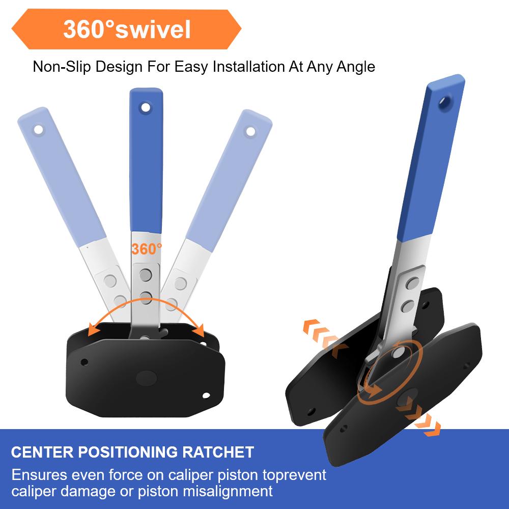 Инструмент для разведения суппортов Автомобильный храповик Поршень тормозного суппорта Ключ для тормозного суппорта Одинарный Двойной Четырехпоршневой Инструмент для установки Пресс