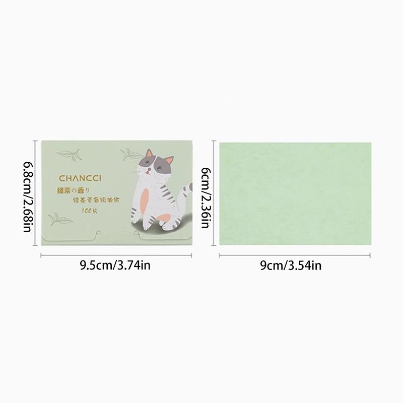 100 шт. впитывающих салфеток для лица, впитывающих бумажные салфетки для лица, антижирные салфетки для лица, косметика, макияж, инструменты для очистки лица