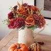 1 шт. Искусственные цветы Дешевые Новые Украшения Свадьба Сад Пион Арка Рождество Дом Поддельные Шелковые Розы Гортензии Ваза для