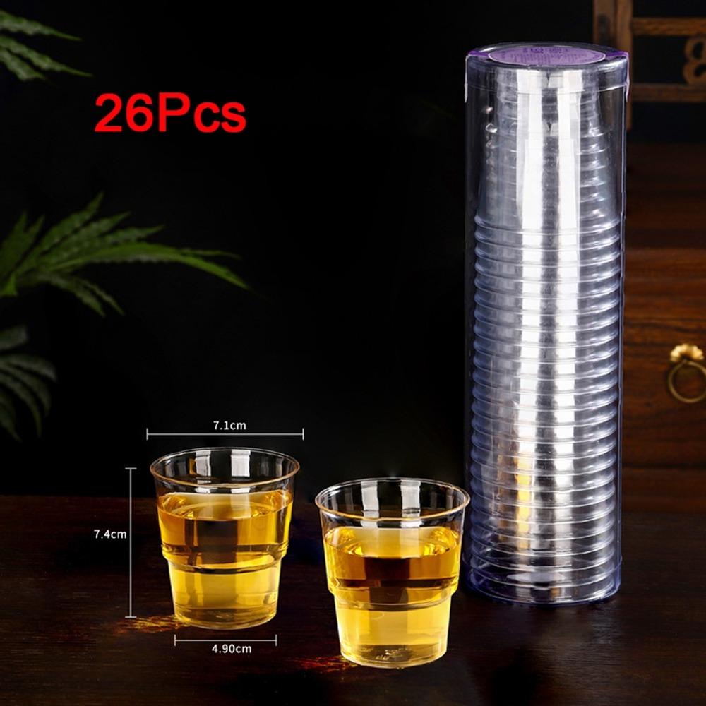 Food Grade Transparent Aviation Cup 200ML Cold Drinks Cups Disposable Water Cup  Camping