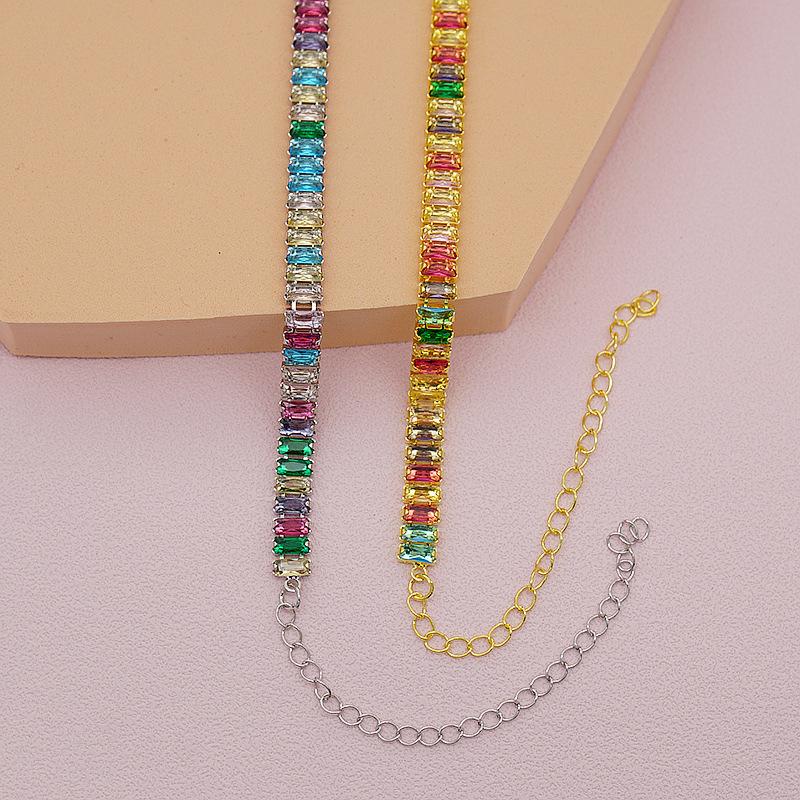 Elegant Zircon Choker Necklace: European and American Style