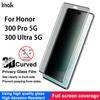 For Honor 300 Pro Ultra 5G Glass IMAK 3D Curved Privacy Tempered Glass Full Screen Coverage Film