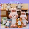 Adorable Plush Rabbit Bear Cartoon Animal Toy For Kids Cuddly Sleep Companion