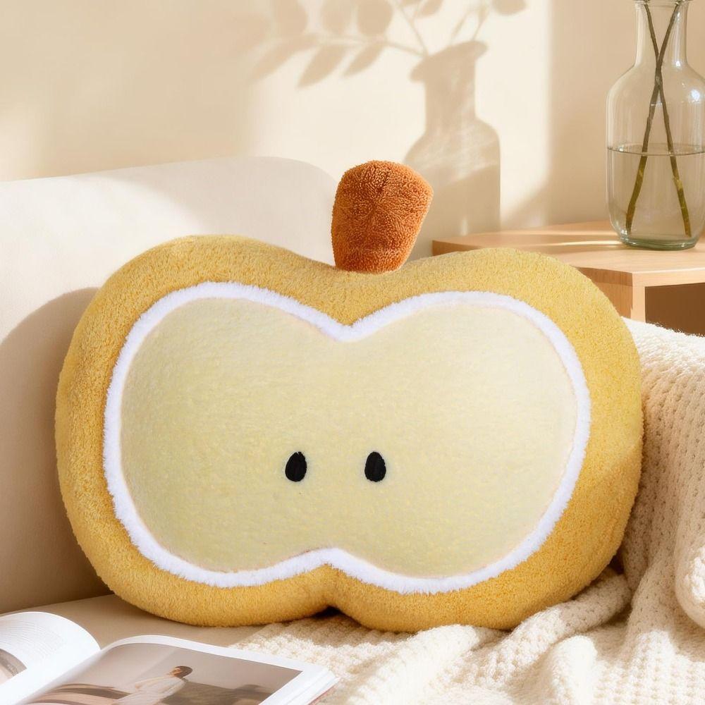 Soft Fruit Doll Pillow Stuffed Throw Pillow Simple Office Seat Cushion For Living Room Sofa Bed