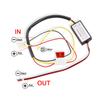 1 шт. контроллер DRL для автомобильных светодиодных дневных ходовых огней, реле, жгут проводов, диммер, включение/выключение, 12-18 В, контроллер противотуманных фар