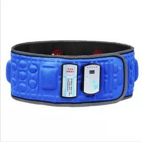 Double Slim X5 Интеллектуальный вибрационный нагревательный пояс для массажа живота