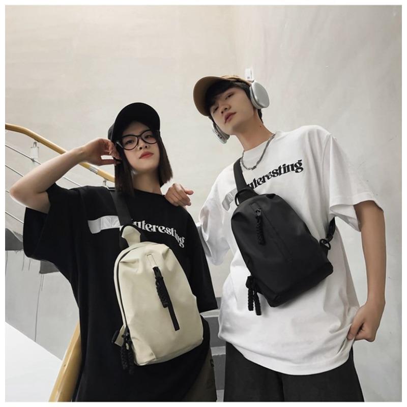 Молодежь носит его, чтобы реализовать свою мечту о моде. Нейлоновая ткань, лето 2024, городская минималистичная женская сумка через плечо для отдыха