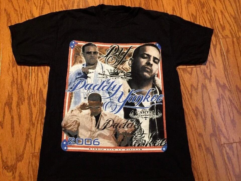 Daddy Yankee Spring Bling Concert 2006 Nassau Coliseum T-shirt ZL211
