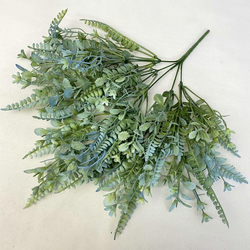 Small Toona Plastic Flower For Home Decor Wedding Photography Props Artificial Green Plant