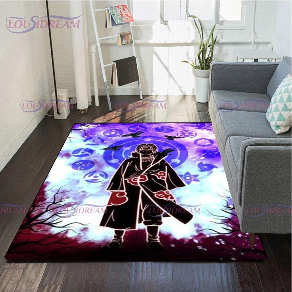 Креативный ковер с принтом N-Naruto, коврик для йоги, нескользящий ковер, коврик для ванной, напольный коврик, коврик для гостиной, подарок на день рождения