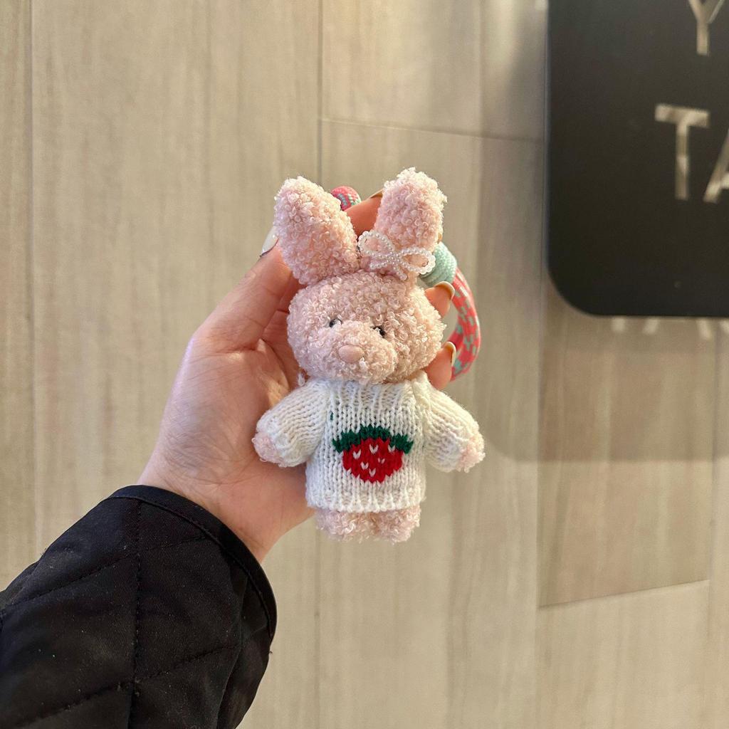 Корейский милый плюшевый мишка-подвеска - кукла-игрушка ручной работы для сумок и телефонов