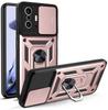 Case Shockproof Armor For Phone Oppo A32 A33 A16 A93 A54 A74 A72 A73 A53 A94 4g 5g Magnetic Anti Fall Push Window Bracket Cover