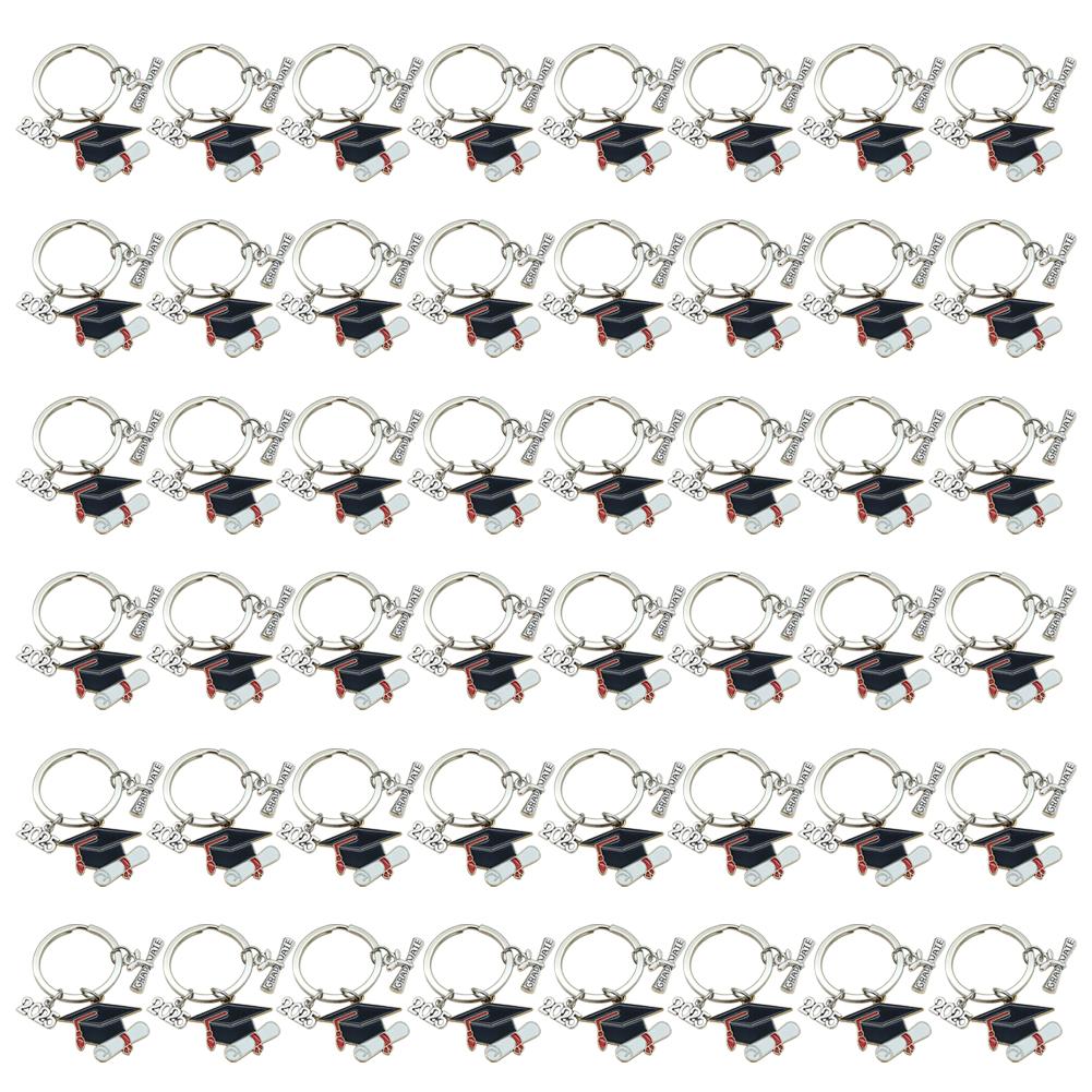 2025 Graduation Cap KeyChain Graduation Inspirational Key Ring Graduation Party Favors for College Seniors Grad Accessories