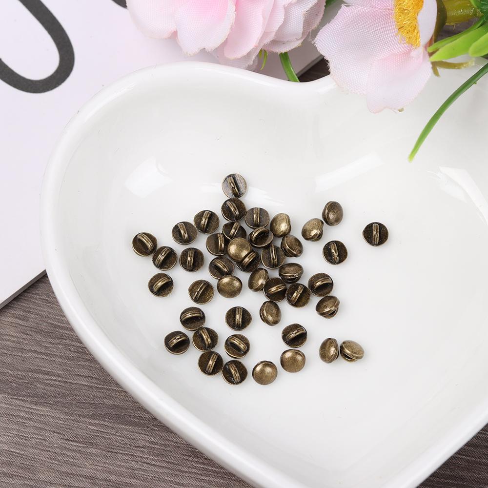 High Quality Mini DIY Doll Ultra-small Buckle Solid Round Buttons Belt Buckles 1/6 Dolls Clothing