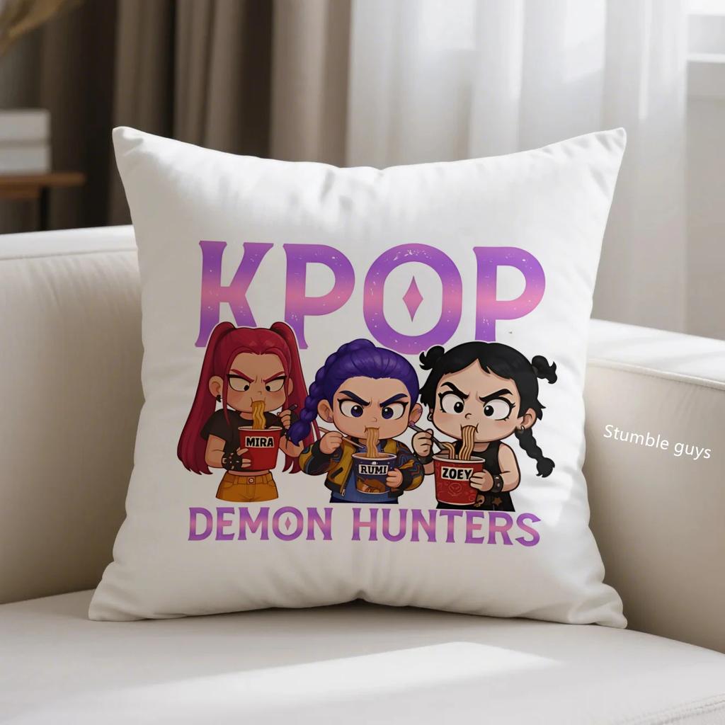 Аниме Подушка Наволочка Охотники на Демонов K-pop Мягкая