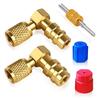 Samsung Cos R12 To R134a Conversion Adapter Kit Brass High Pressure Low Pressure Port