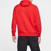 Nike Спортивная одежда Swoosh Графический пуловер с капюшоном Мужские топы Красный CJ4864-657