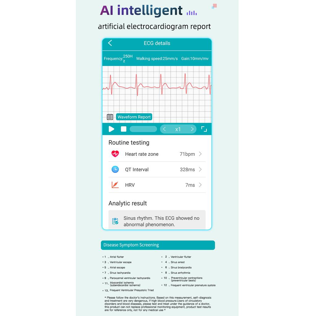 G08 Smart Watch ЭКГ/ВСР/артериального давления/кислорода/мониторинга температуры