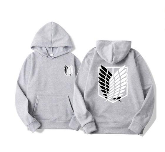 2D Attack Giant Sweater Mikasa Allen Survey Corps Hoodie Sweater Jacket