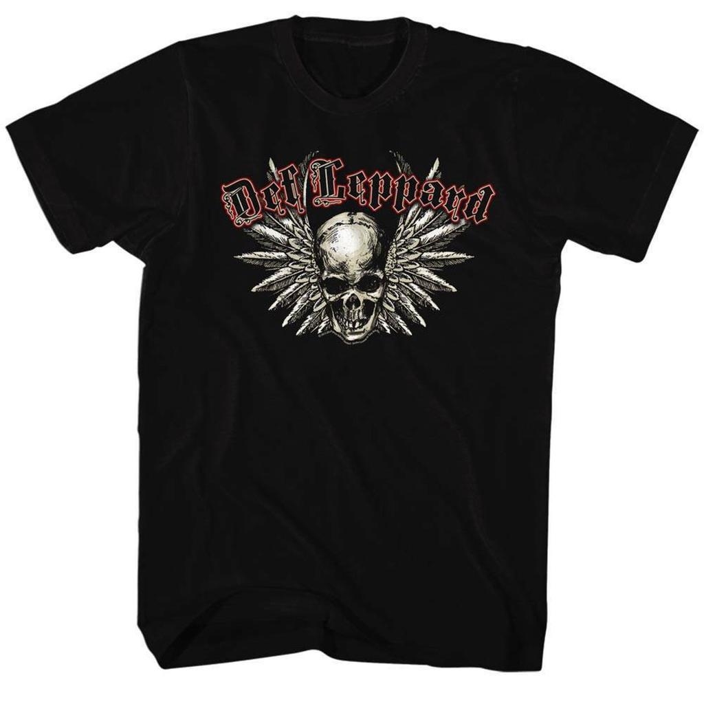 Def Leppard Black Adult T-Shirt