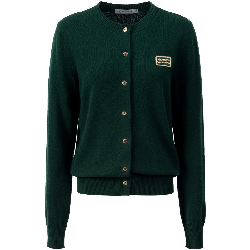 Giovanni Valentino Women's Pure Wool Knit Top