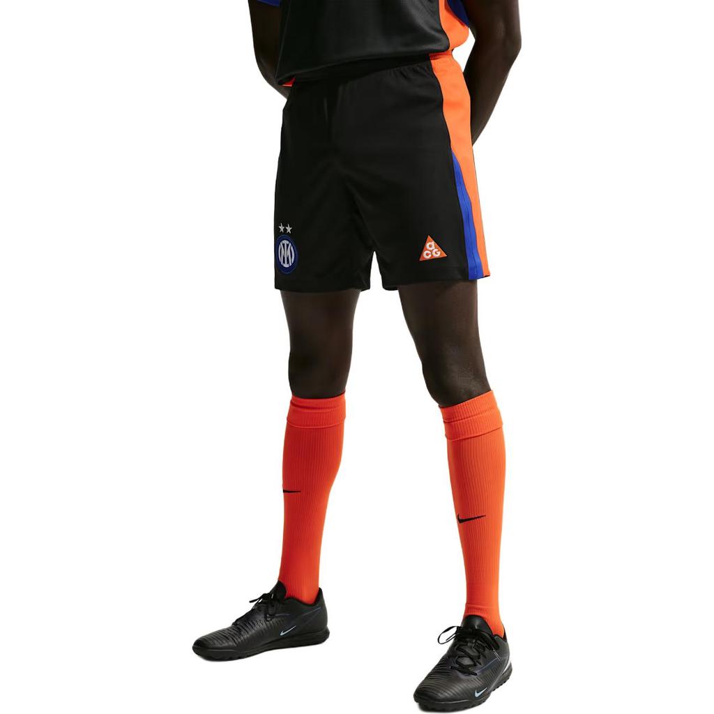 Nike ACG Dri-FIT Интер Милан 2026 Стадион SE Color Block Средняя посадка Облегающий крой Эластичные Повседневные Шорты Мужские шорты IB3151-010