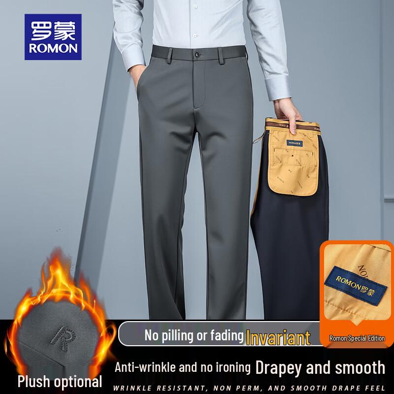 ROMON Мужские осенне-зимние брюки в стиле business casual