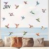 Flying Pet Protection Decal 3Pcs Static Bird Window Clings, Decals, Removable PVC Anti-Collision Bird-friendly Sticker Stickers for Glass Doors