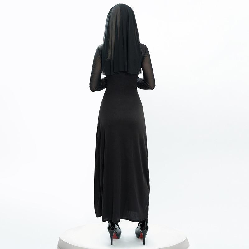 Новый Хэллоуин Взрослый Сексуальная Монахиня Крест Медсестра Карнавал Косплей Униформа