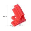 2/4/6Pcs Tool Holder Mount Compatible For M12 12V Drill Tool Hangers Abs Plastic Tool Battery Holder For Power Tool