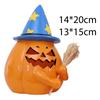 Halloween Decoration Pumpkin Light Bedside Lamp Prop Party Gift Indoor Outdoor Lighted Pumpkin for Home Nursery Porch Kitchen