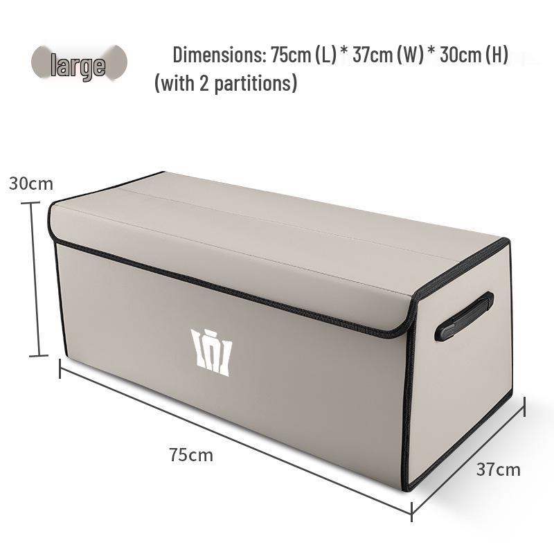 Toyota Crown Land Cruiser Trunk Organizer: Foldable Car Storage Box