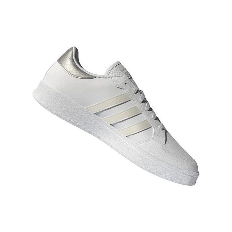 Adidas Белые переливающиеся женские кроссовки Breaknet Cloud-White Off-White GX4322