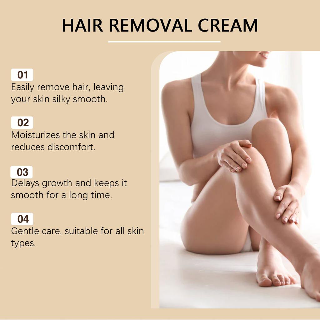 Набор для удаления волос, удаление волос на лице для женщин, удаление волос на теле, депиляция для лица, рук, ног и бикини, бальзам для удаления волос, скребок для волос 100 г