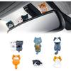 Car Cute Cat Decor Rearview Mirror Ornaments Decorations Dashboard Truck Interior Ornament Decorate Funny Pussy Figure EV Decorative Gifts RV Decors