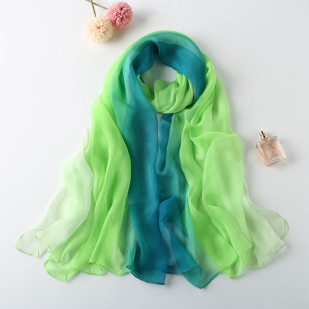 New Fashionable All-match All-season 50x160cm Muslim Ramadhan Festival Jersey Chiffon Material Scarf Shawl Beach Towel