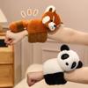 Панда Животное Плюшевый Браслет на Запястье Обезьяна Плюшевая Кукла Браслет-Хлопушка Капибара Браслет-Хлопушка Дети