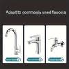 Удлинитель для смесителя для кухни и ванной 3 в 1 — брызгозащищенный, напорный разбрызгиватель с 3-скоростным вращающимся баблером и чистящей насадкой